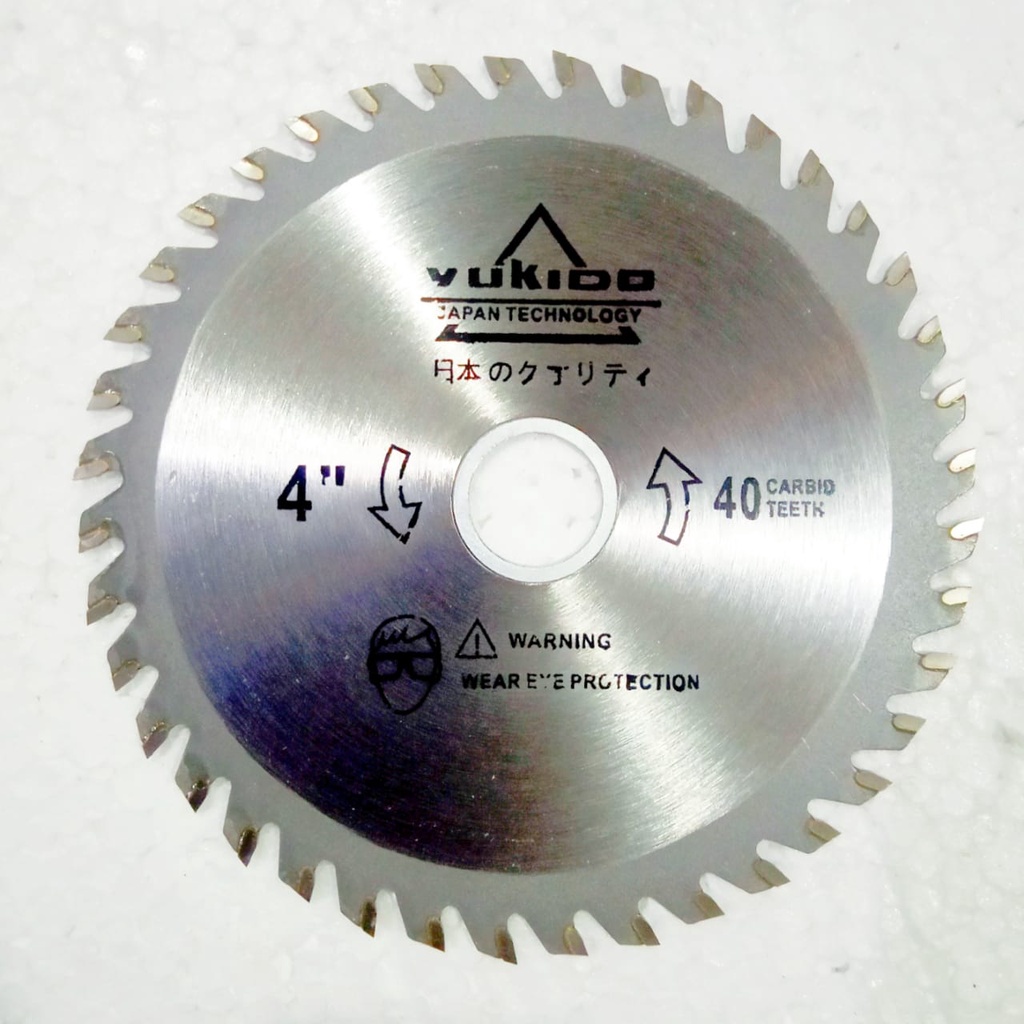 mata gerinda potong triplek / kayu / Saw Blade 4 X 40T / 4 x 24T YUKIDO JAPAN