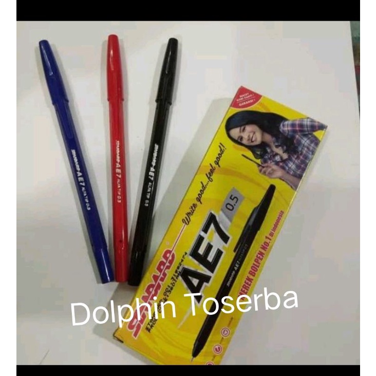

Pulpen Standar AE7 & Pulpen Ulir (PERPACK) & Snowman BP-7 & Pilot BPT-P & Carinex