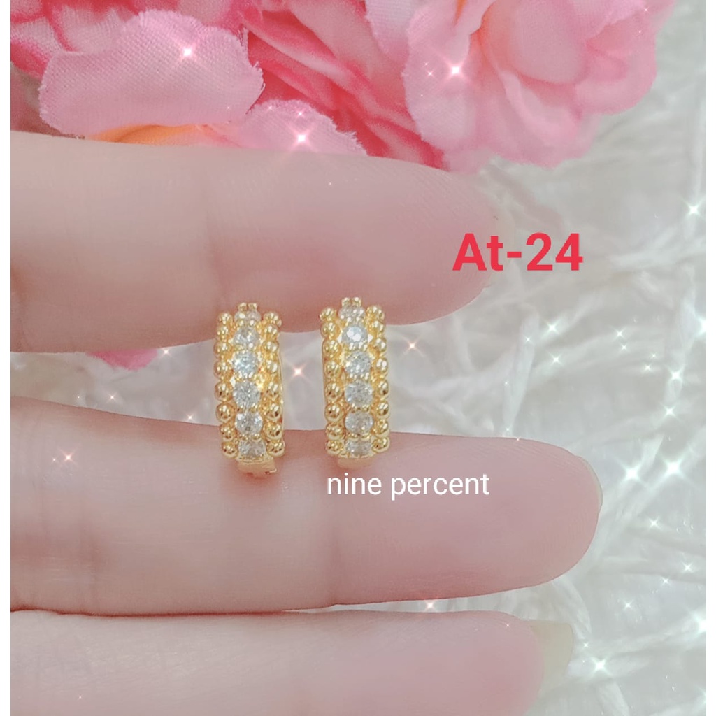 anting korea/anting hoop cantik n mewah perhiasan fashion bisa dipakai  anak dan dewasa