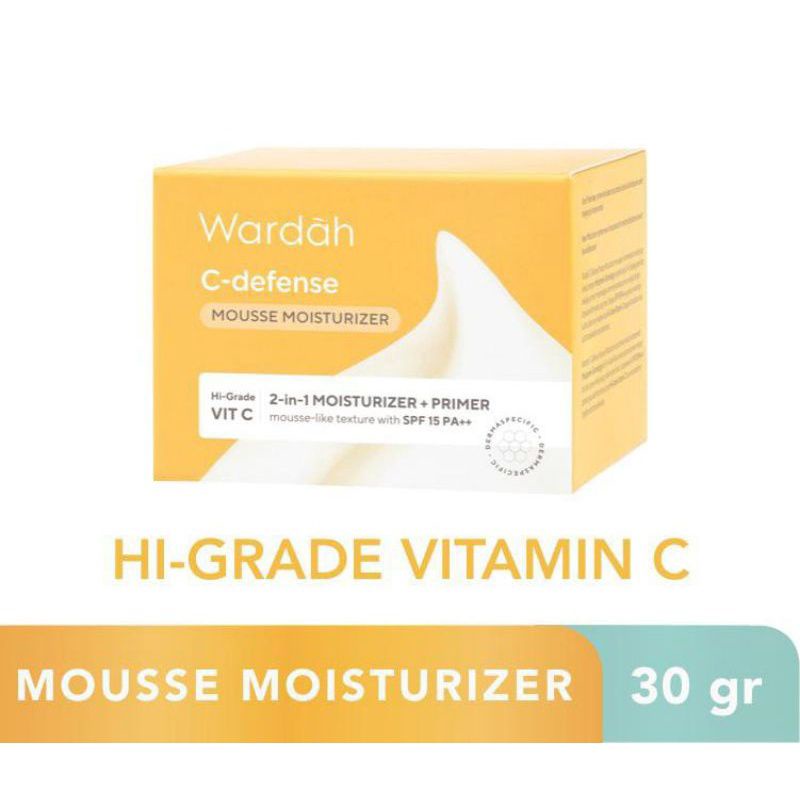 WARDAH C-Defense Mousse Moisturizer 30g