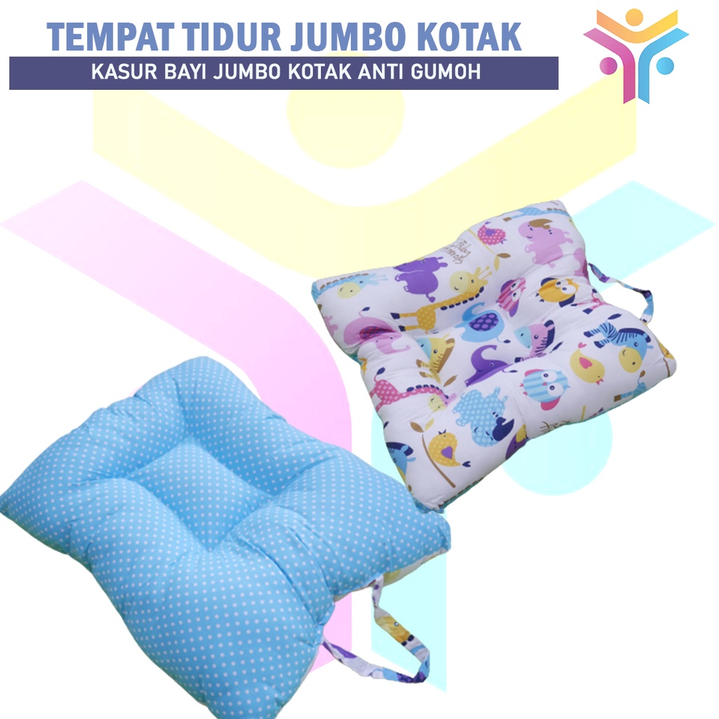 4 || TEMPAT TIDUR BAYI /KASUR BAYI JUMBO KOTAK ANTI GUMOH / SOFA KASUR ALAS TENGKUREP TERMURAH