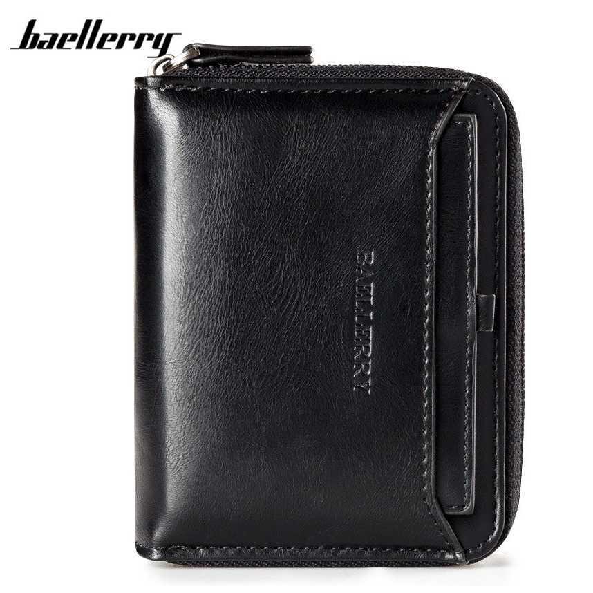 Baellerry Dompet Pria Bahan Kulit - D3124
