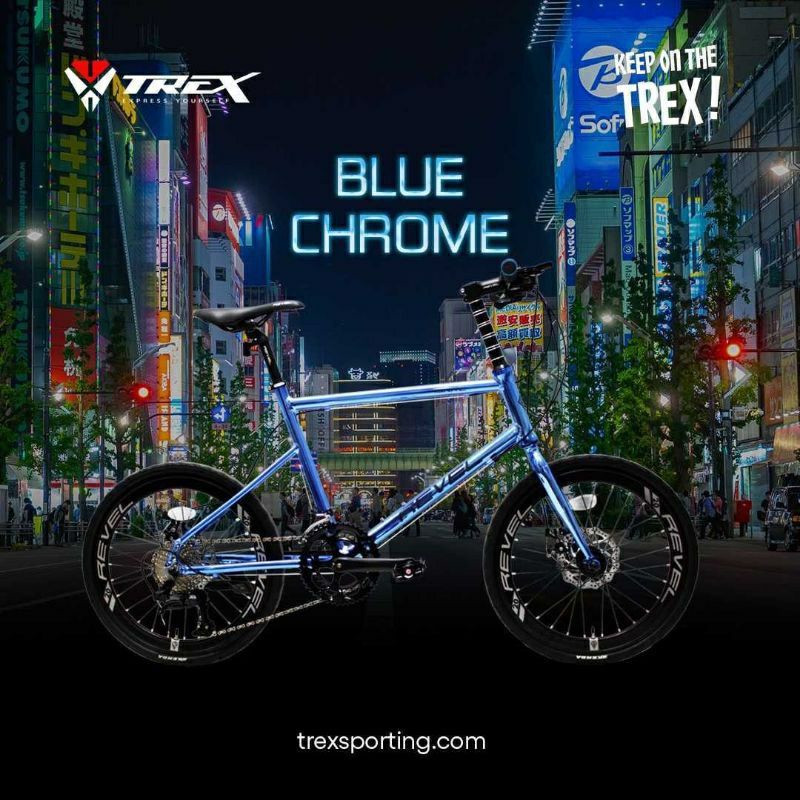 Sepeda Minivelo 20 Revel Ignite Chrome Edition