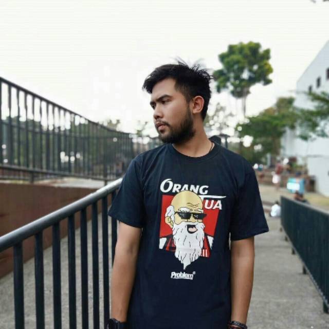 KAOS ORANG TUA PROBLEM PAKAIAN DISTRO MURAH ORIGINAL KAOS BANDUNG ORI SUPER PREMIUM SHINING BRIGHT