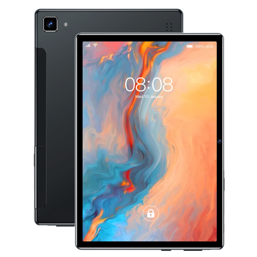 2022 Tablet Murah 5G Baru  Galaxy Tab A7 Lite  12GB+512GB Tablet Pembelajaran Tablet  Android laris manis SIM+WIFI Tablet PC-Hitam