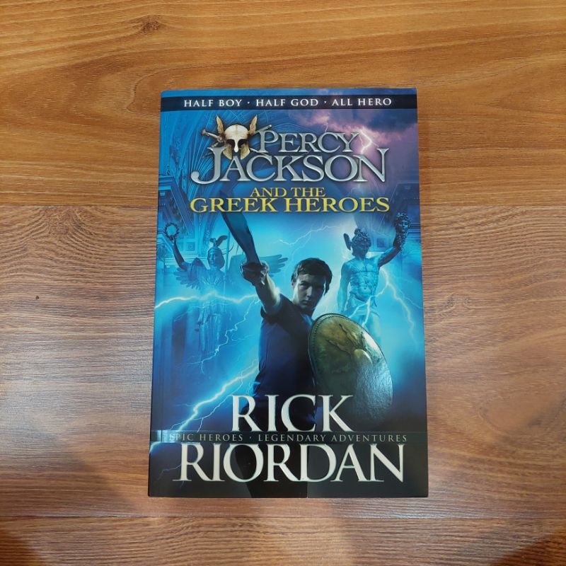 PRELOVED ENGLISH BOOK Percy Jackson and the Greek Heroes