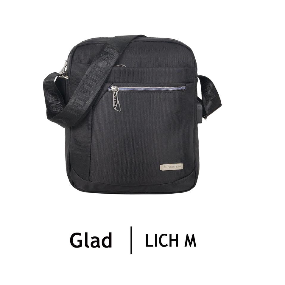 ℮ VIZCOOL - Tas Selempang Pria Lich Medium/Tas Bahu Pria/Tas Fashion Pria/Tas Import ☏