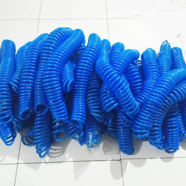 Recoil Hose Selang Angin Kompresor Spiral 6 M Shopee Indonesia