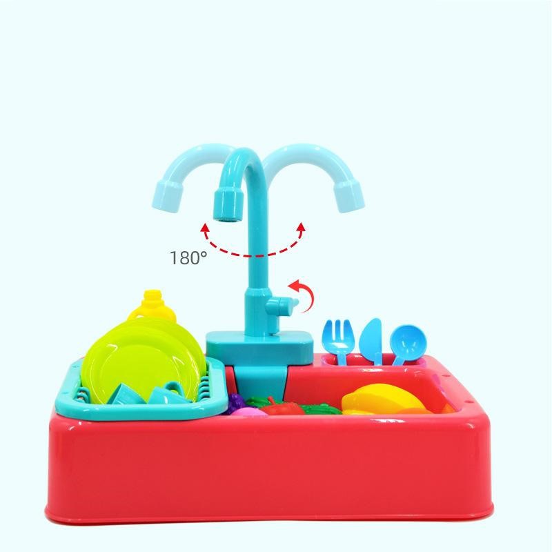 Mainan Anak Cuci Piring - Diswashing kitchen Sink Wastafel Mainan Cuci Piring Mainan Edukasi Anak