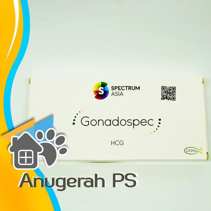 Hormon Ikan Gonadospec Hcg 2000 Iu Anps Kualitas Baik