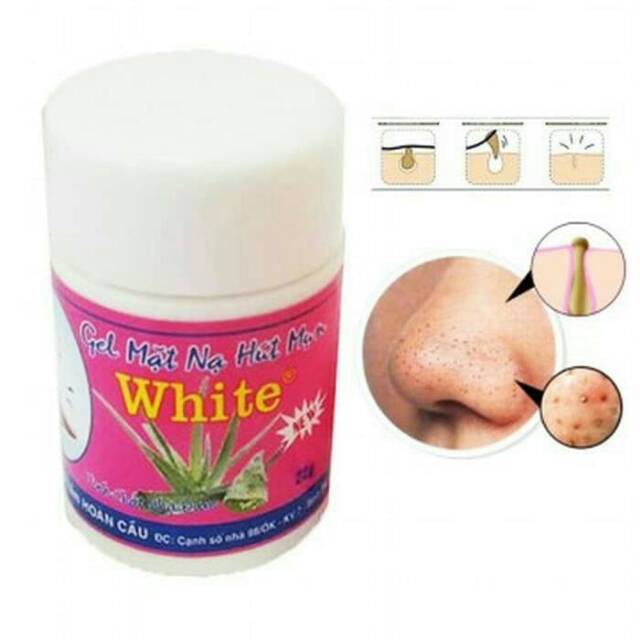 Jual gel Pencabut komedo / GEL MAT NA HUT MUN WHITE ORIGINAL Thailand