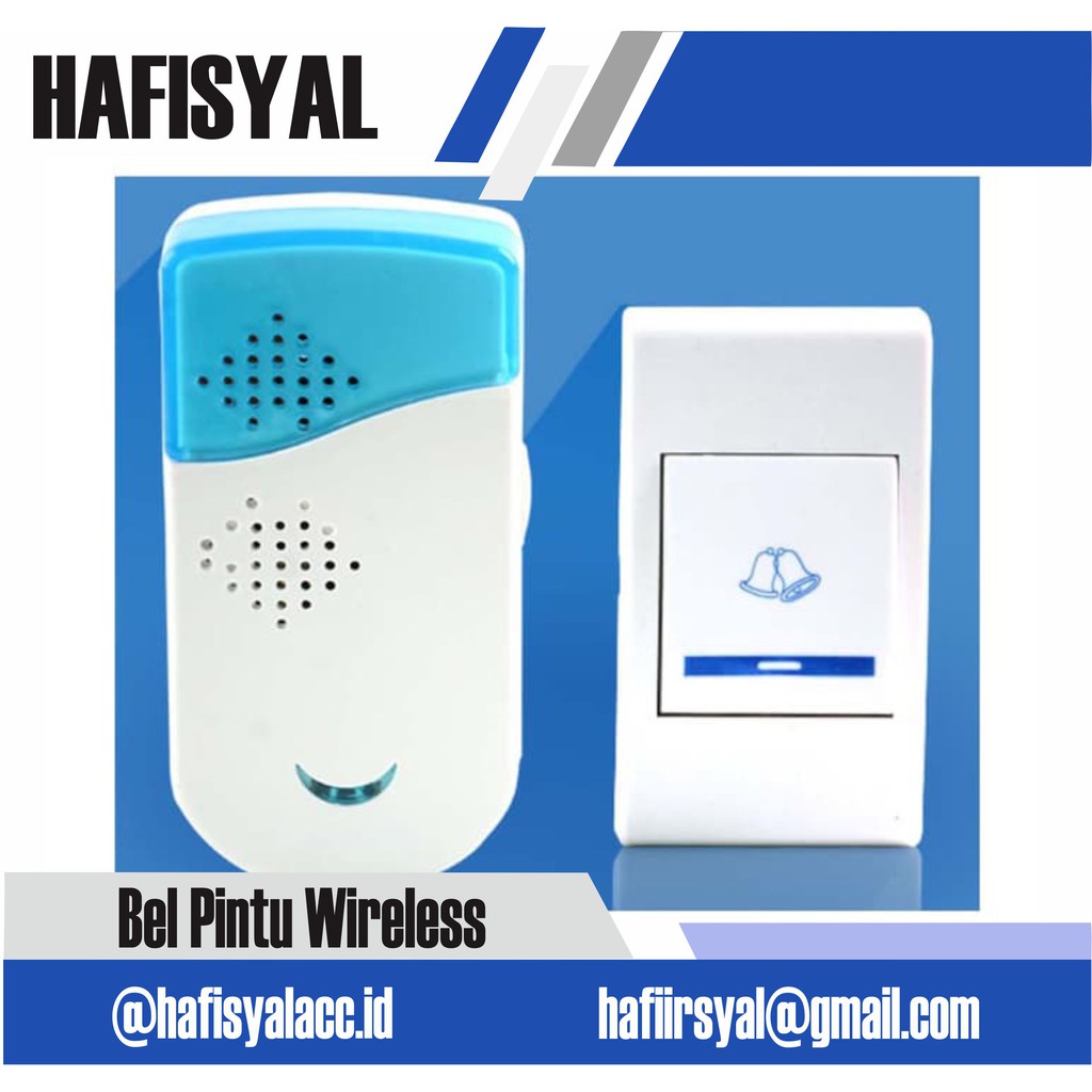 Bel Pintu Rumah Wireless | Bel Alarm Rumah | Bel Rumah Murah | Alarm Rumah