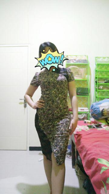 Baju Batik Wanita - Dress Batik Wanita 317 -231