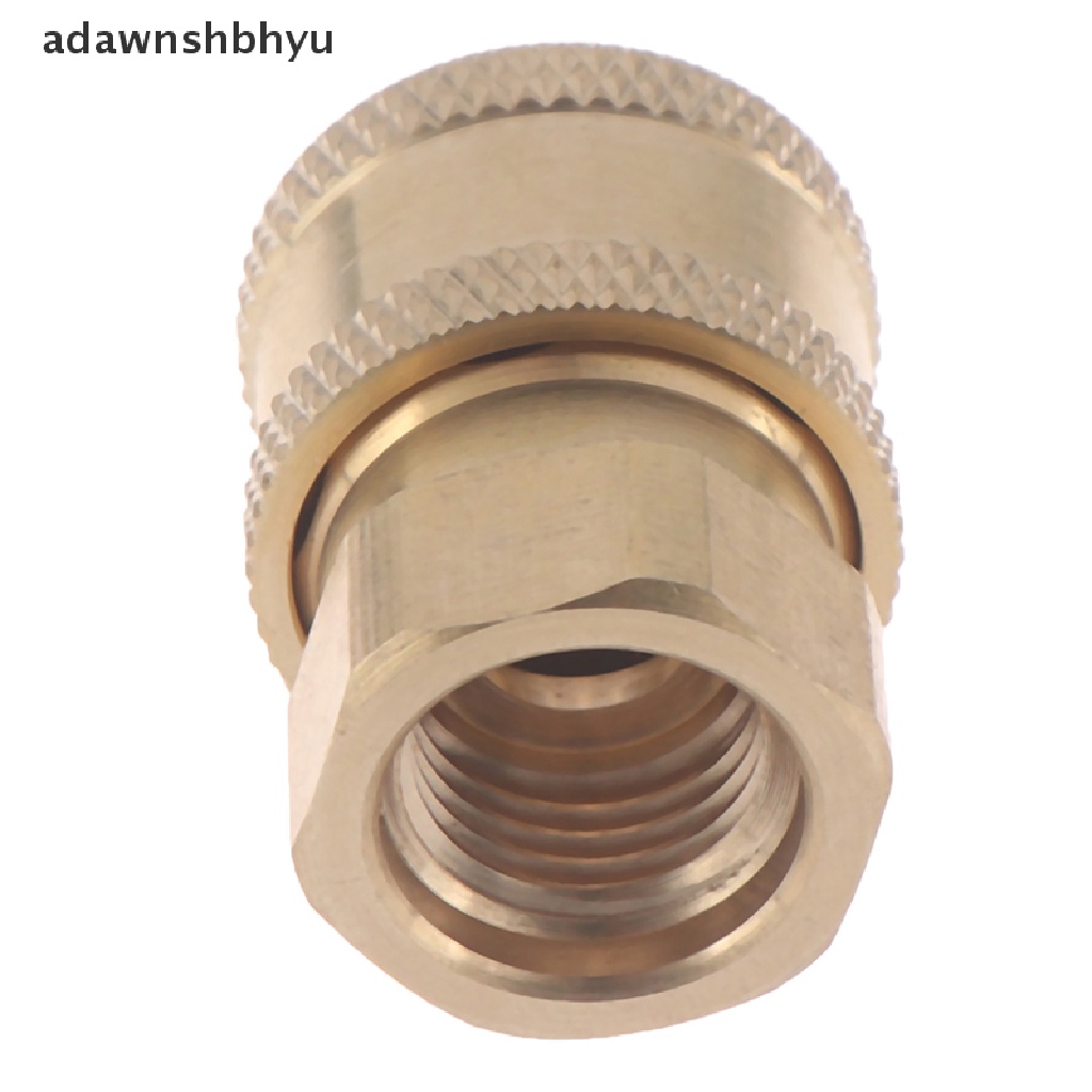 Adawnshbhyu 1pc1per4 &quot;Female NPT Kuningan Quick Connect Coupler Tool Untuk Mesin Cuci Tekanan