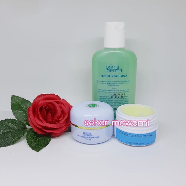 Primaderma Paket Hemat Acne Whitening Glow