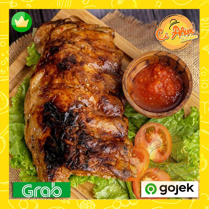 

Iga Bakar Babi Khas Bali Frozen Food Special Ukuran Besar 600 Gram Pork RIbs Original Jumbo Barbeque