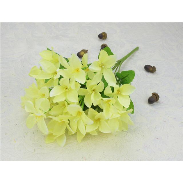 COD BUNGA TUKIP MEKAR  BUNGA TANGKAI PLASTIK BUNGA ARTIFISIAL BUNGA PAJANGAN BUNGA HIASAN BT9016-KUNING