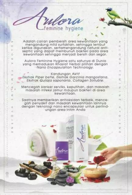 Aulora Feminine Hygiene|Pencegah Keputihan|Bau Tak Sedap|Mencerahkan Area Kewanitaan