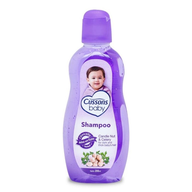 Cussons Baby Shampoo 100ml+100ml (200ml)/Shampo Bayi/Perawatan Rambut Bayi dan Anak