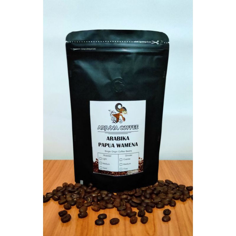 

Kopi Arabica Papua Wamena "Single Origin" ARJUNA COFFEE 200gr