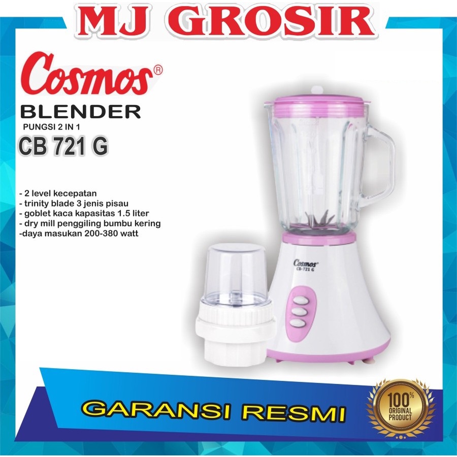 BLENDER COSMOS CB 721 G CB721G BLASTER BLENDER MULTIFUNGSI