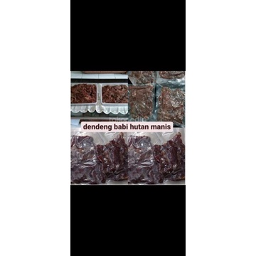 

dendeng babi hutan manis