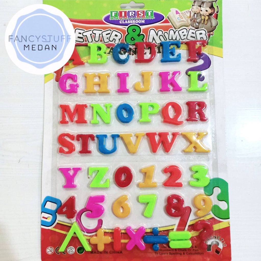 

Fancystuff - Letter number huruf angka alfabeth ukuran besar