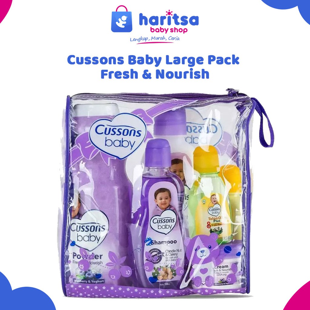 Cussons Baby Large Pack Fresh &amp; Nourish Gift Bag