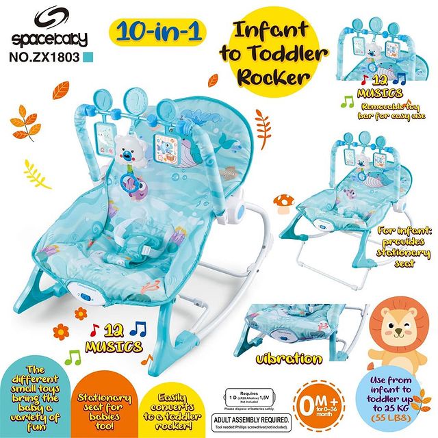 ready stock bouncer space baby