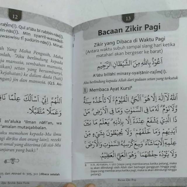 Zikir Pagi Petang Arab Latin Terjemah H Fachrurazi Dzikir Pagi