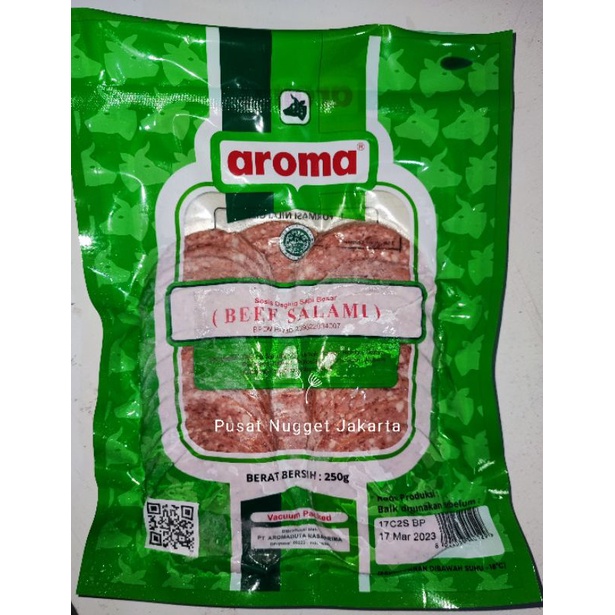 

Beef Salami 250gr Aroma