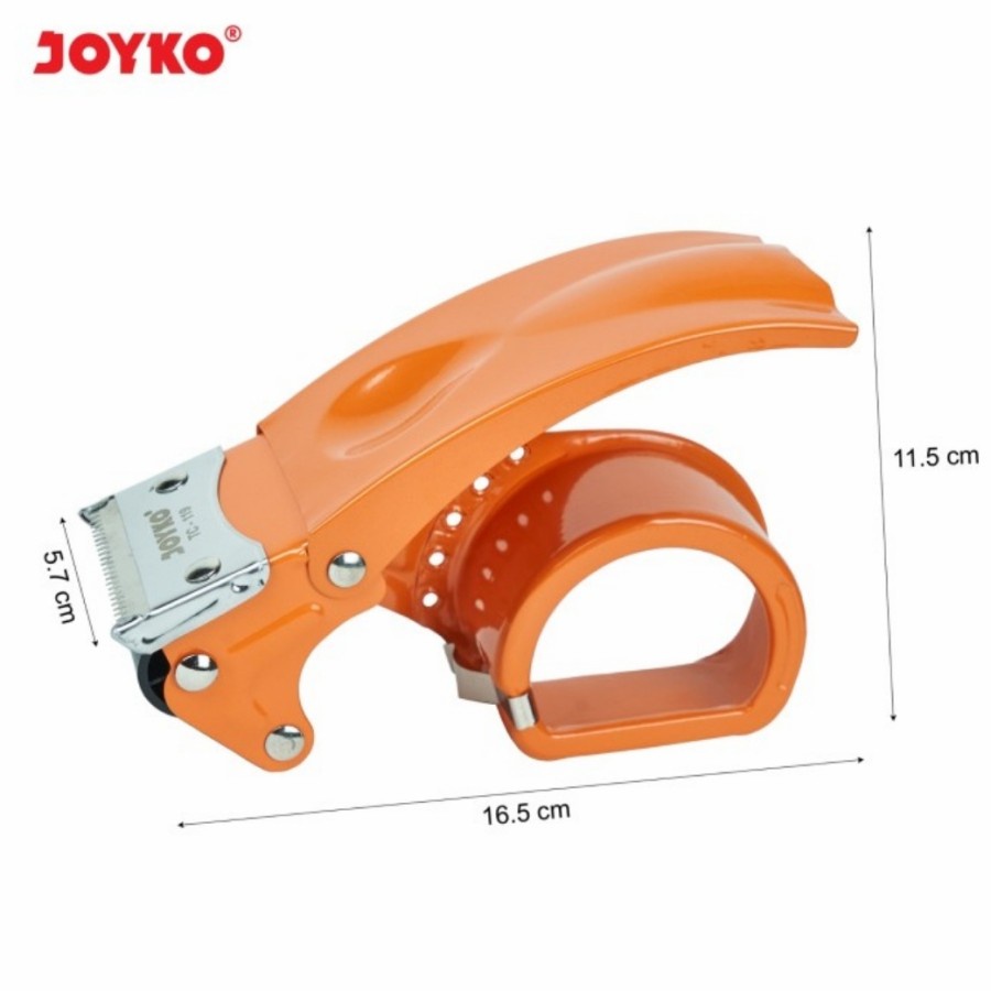 

Tape Cutter Dispenser / PEMOTONG ISOLASI LAKBAN JOYKO Besi Stopper TC-119