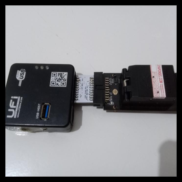 TERLARIS ADAPTER CONVERTER DARI UFI BOX KE BGA EMMC UFS ORIGINAL EASY PLUS 254 