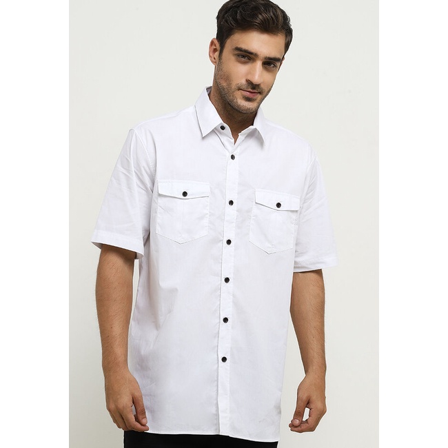 Kemeja Salt n Pepper ORIGINAL E1 64352 Baju Atasan Hem Ori Branded Asli Pria Cowok Laki