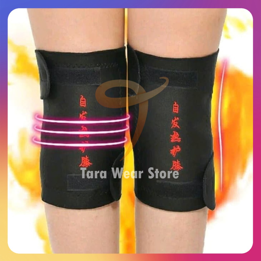 [Lutut] Tourmaline Self Heating Knee Magnetic Therapy