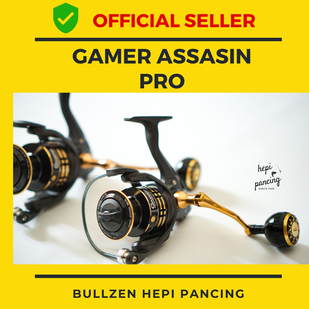 NEW | BULLZEN GAMER ASSASSIN PRO | REEL SPINNING