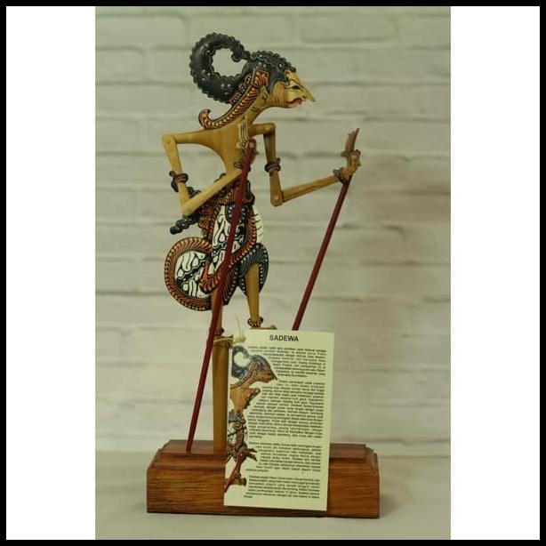 Wayang Klitik Souvenir Kemasan Box Batik