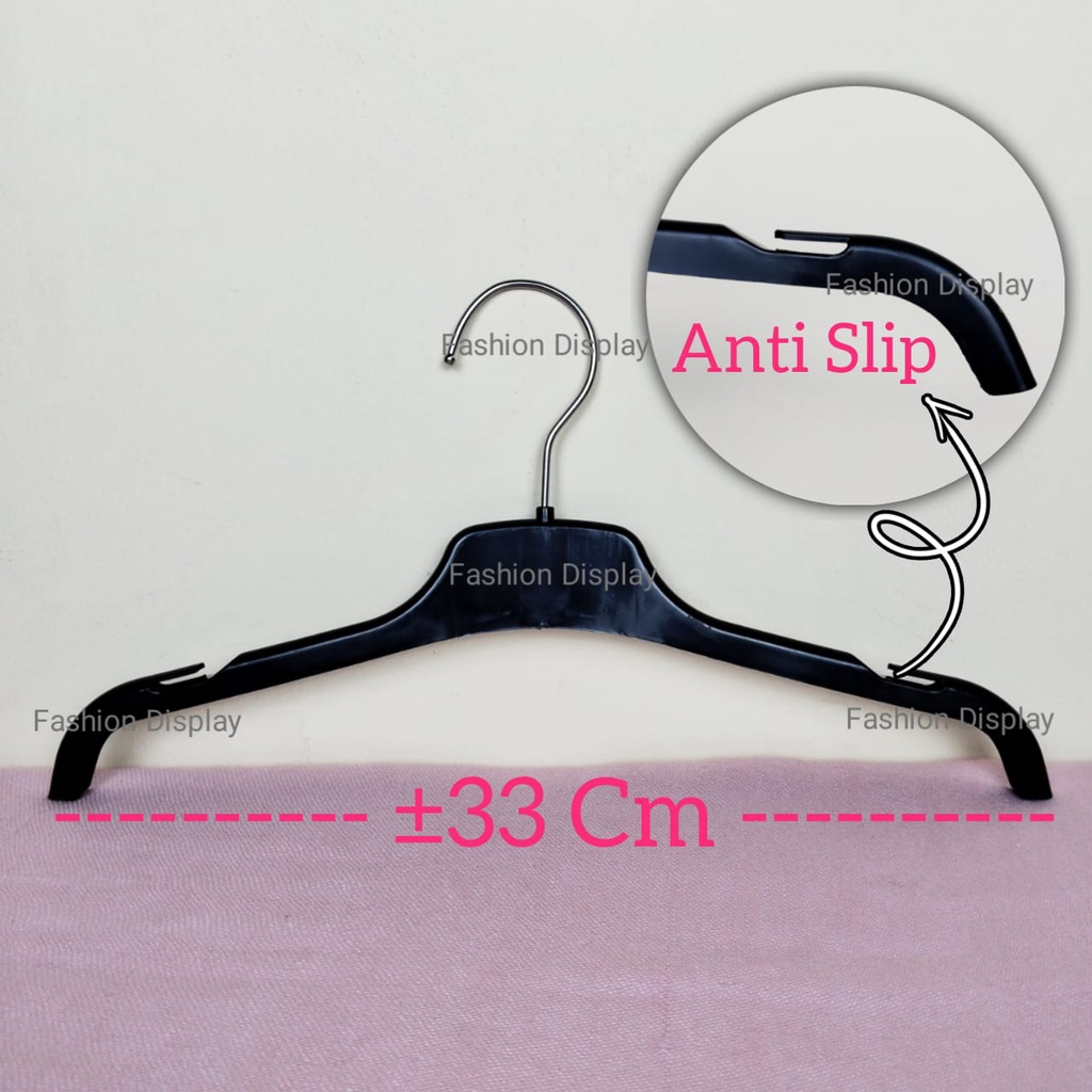 Hanger Plastik Anak Murah/Gantungan Baju anak 282 Bahan Plastik/Hanger Jas Anak/Display Pakaian-BH