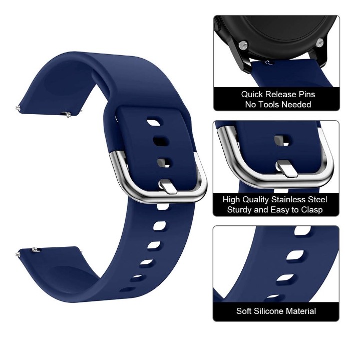 Tali Jam Strap Samsung Galaxy Watch 42mm (BUKAN 46MM) - Sport Rubber Active