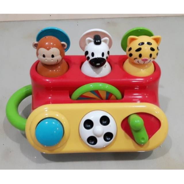 ELC Pop Up Animal Toys Mainan Timbul Muncul