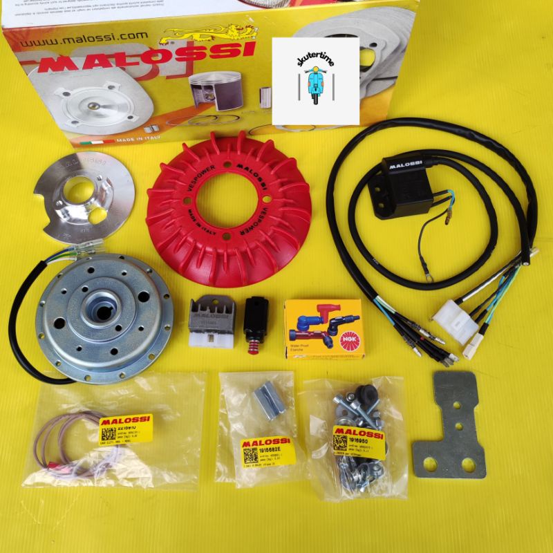Pengapian Set Malossi Vespower Cone 20 Untuk Vespa Smallframe PTS