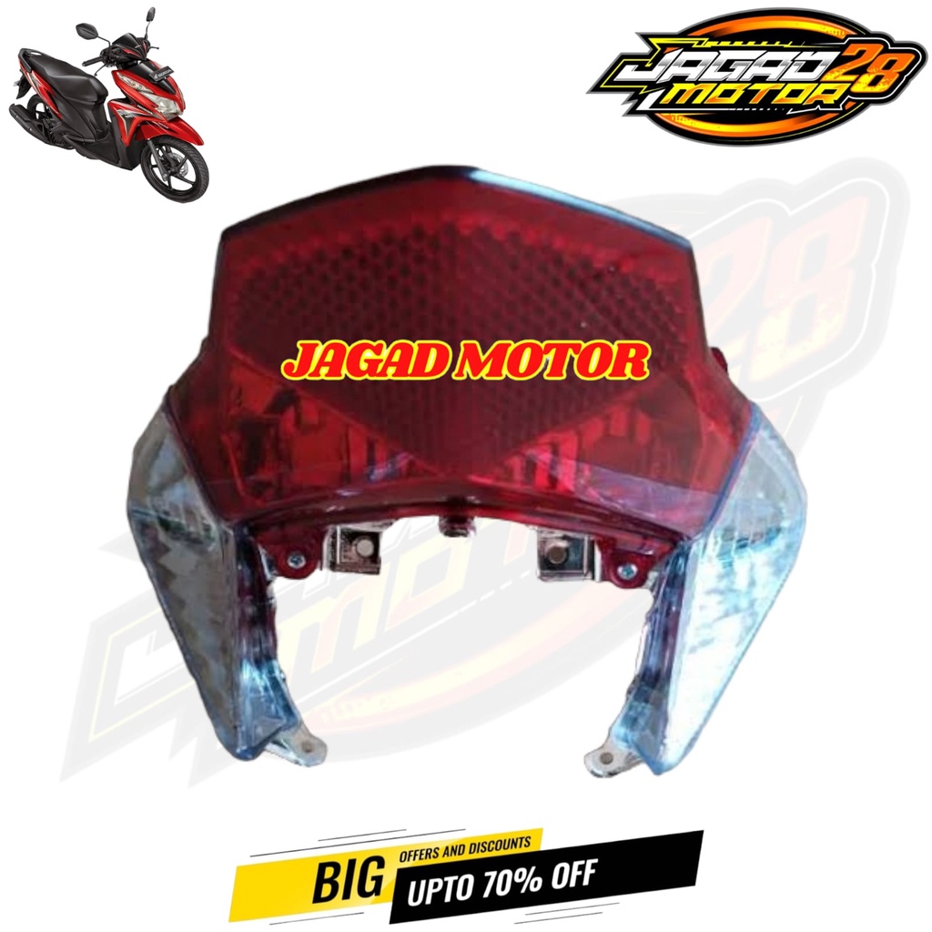 Stoplamp Lampu Belakang Vario Techno 125 Lama Bohlam KZR / Lampu Stop Belakang Vario Techno 125 FI Old Lama 2012 2013 2014