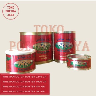 Jual TERMURAH! WIJSMAN 5LBS 2270GR DUTCH BUTTER (2kg) WISMAN WYSMAN ...