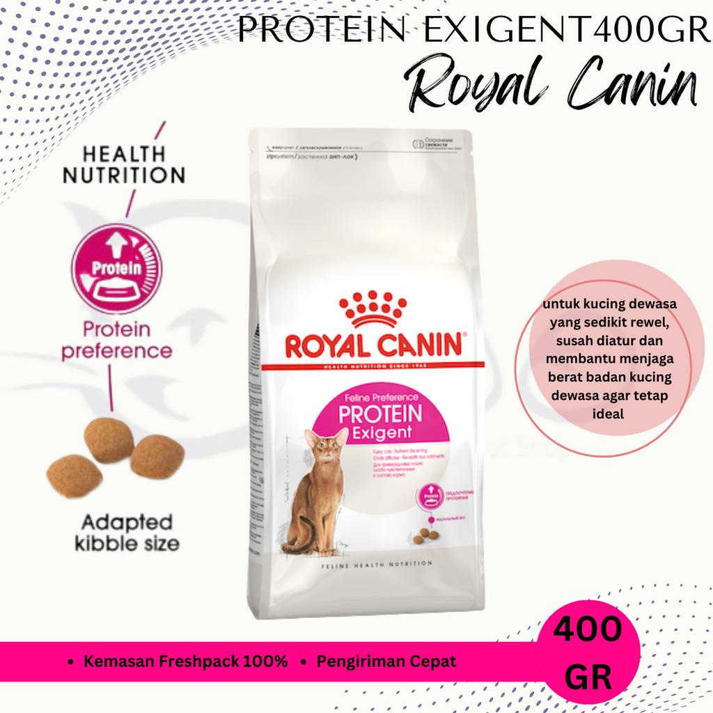 MAKANAN KUCING ROYAL CANIN EXIGENT PROTEIN 400GR 400 GR CATFOOD CAT FOOD