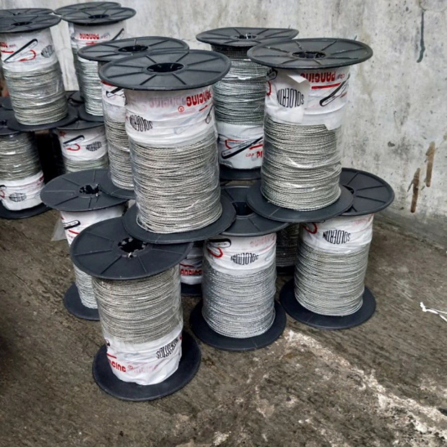 Kawat segel cap pancing 50 meter cap pancing - kawat segel PDAM DLL