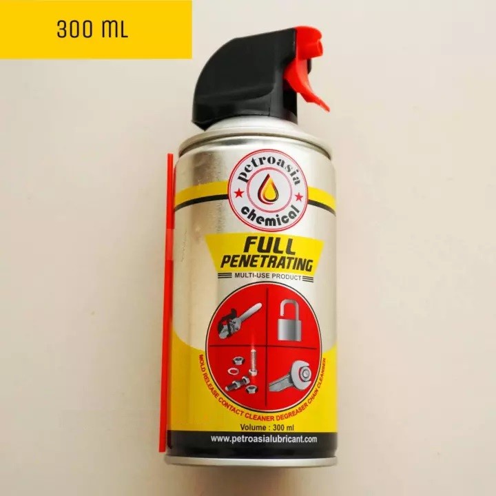 Pelumas Anti Karat Multifungsi WD40 Full Penetrating 300ml PETROASIA