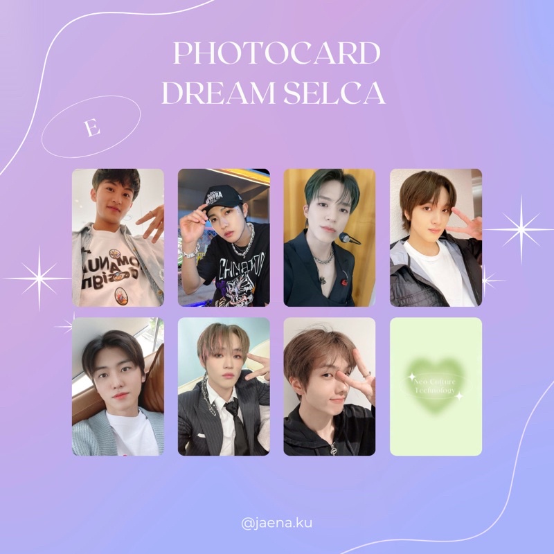 [NCT DREAM] PHOTOCARD NCT DREAM SELCA #2 ‼️BACA DESKRIPSI‼️