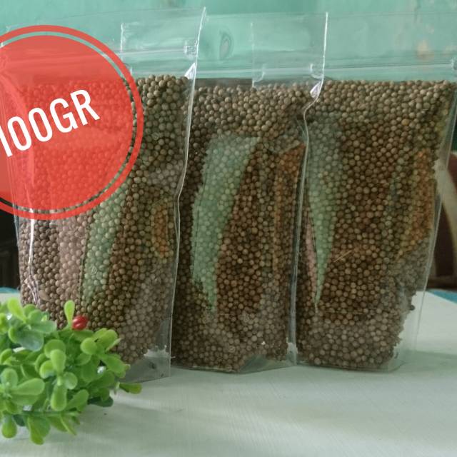 

Ketumbar butir JSR 100gr alami tanpa pemutih