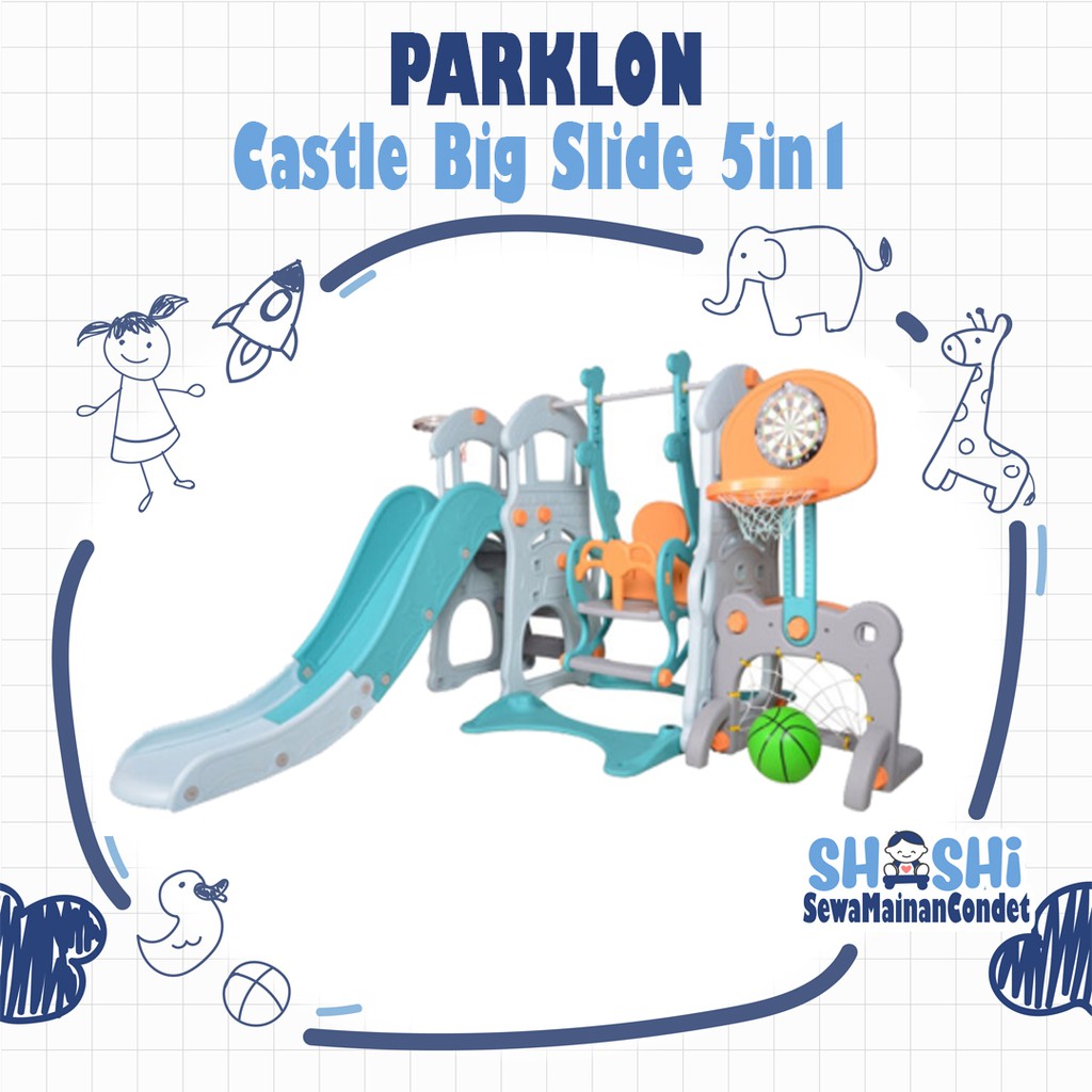 Sewa  Parklon Castle Big Slide 5in1