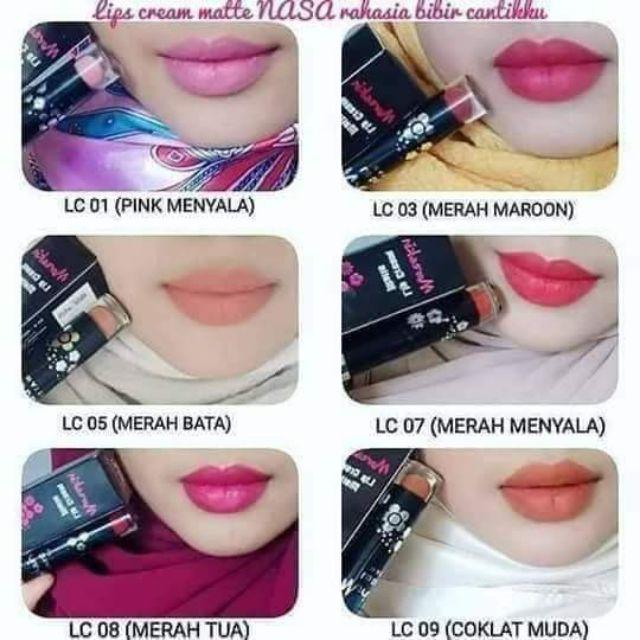 Moreskinmatte Nasa Original Shopee Indonesia Lipstik nasa untuk bibir hitam